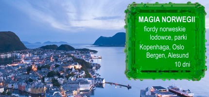 Magia Norwegii - fiordy, lodowce, parki, 10 dni, 4990 PLN